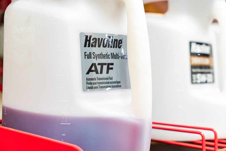 Havoline full synthetic multi-vehicle automatic transmission fluid